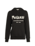 Alexander McQueen Graffiti Logo Hoodie, front view