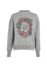 Alexander McQueen Wreath Print Jumper, front view