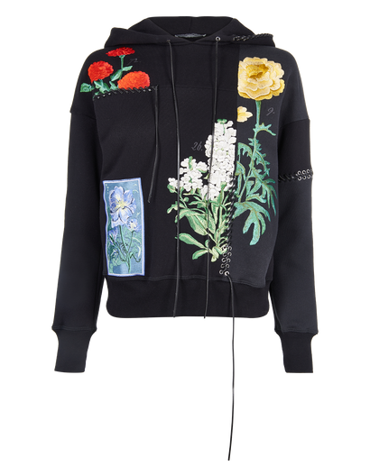 Alexander McQueen Embroidered Hoodie, front view