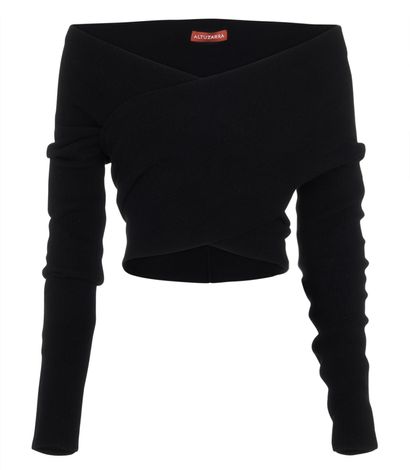 Altuzarra Virginia Off Shoulder Knit, front view