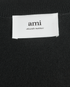 Ami Paris Ami De Coeur Cardigan, &pound;190, Clothing, Black, Wool, Other view