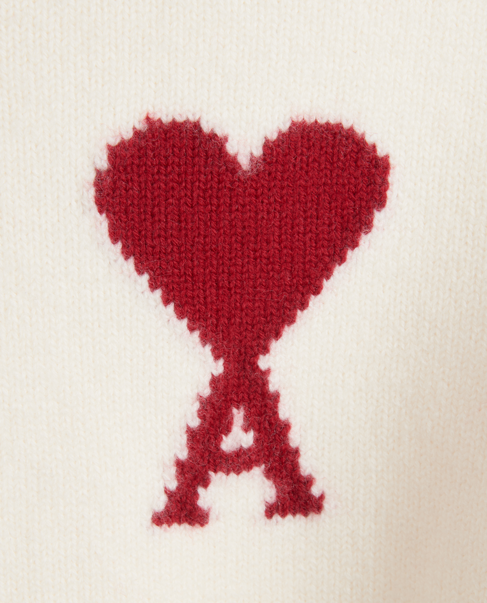 Ami Paris ADC Knit Jumper, &pound;195, Clothing, Black, Wool, Other view
