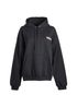 Balenciaga Political Hoodie, &pound;350, Clothing, Black, Cotton, Front view