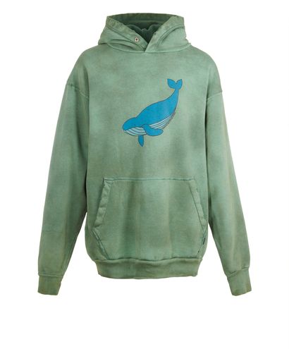 Balenciaga Distressed Whale Hoodie, front view