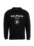 Balmain Logo Sweatshirt, &pound;250, Clothing, Black, Cotton, Front view