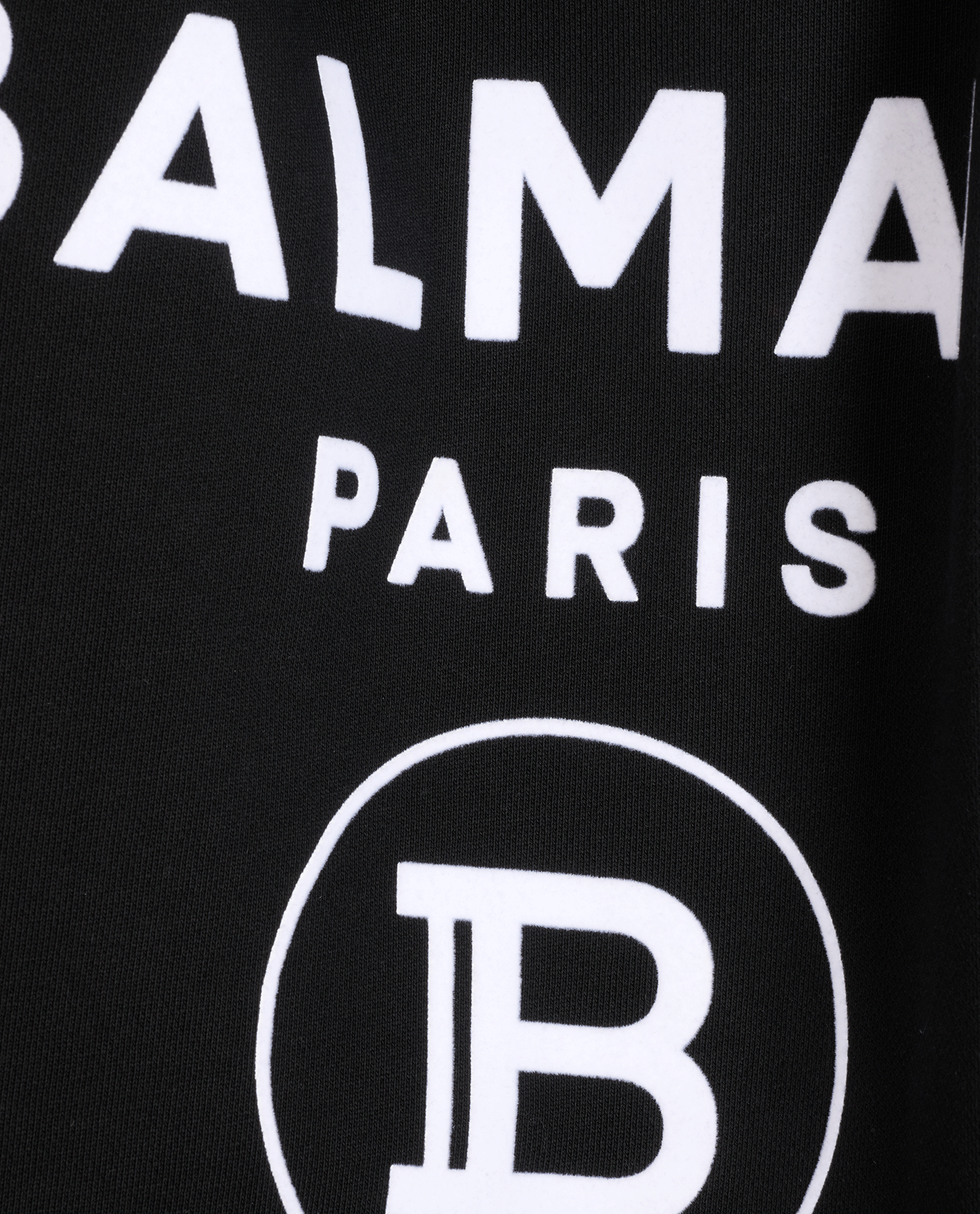 Balmain Logo Sweatshirt, &pound;250, Clothing, Black, Cotton, Other view