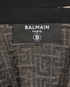 Balmain Belted Cardigan, &pound;220, Clothing, Black/Cream, Wool, Other view