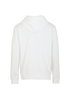 Balmain Logo Hoodie, &pound;250, Clothing, White, Cotton, Back view