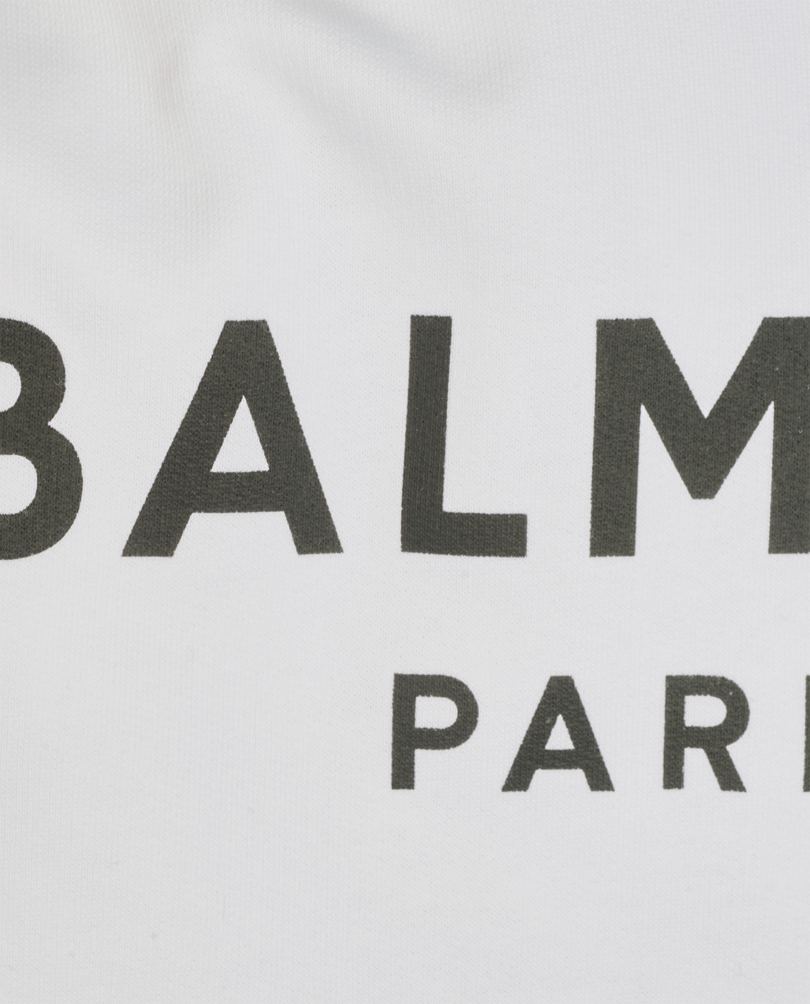 Balmain Logo Hoodie, &pound;250, Clothing, White, Cotton, Other view