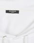 Balmain Logo Hoodie, &pound;250, Clothing, White, Cotton, Other view