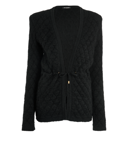 Balmain Shoulder Pads Cardigan, front view