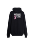 Balenciaga Oversized We Are Pink Hoodie, back view