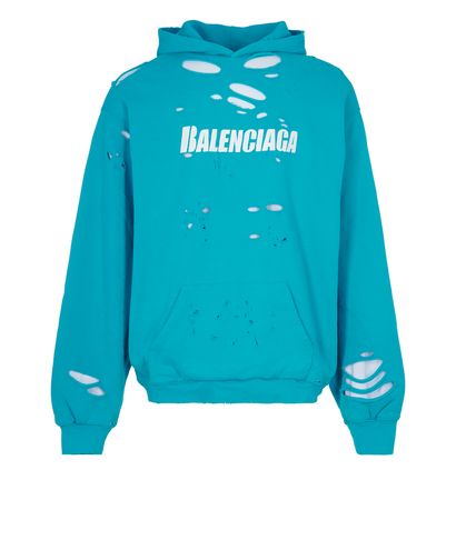 Balenciaga Destroyed Hoodie, front view