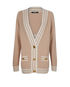 Balmain Jacquard Knit Cardigan, front view
