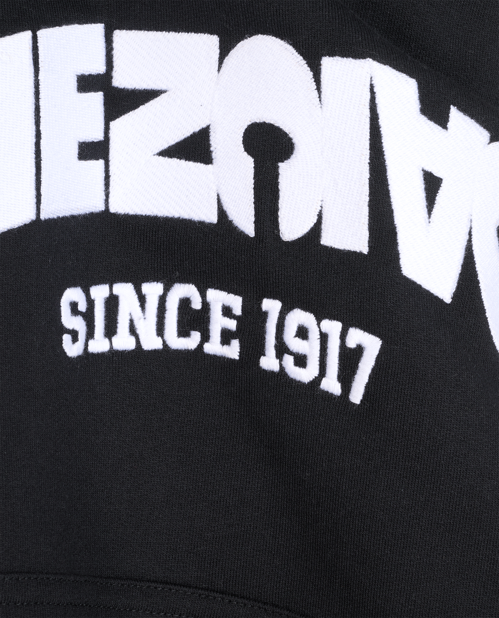 Balenciaga Embroidered Backflip Logo Hoodie, &pound;275, Clothing, Black, Cotton, Other view