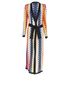 Balmain Long Belted Cardigan, front view