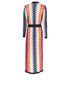 Balmain Long Belted Cardigan, back view