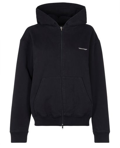 Balenciaga Zip Up Hoodie, front view