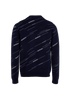 Balenciaga Multi Logo Jumper, back view