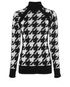 Balmain Houndstooth Knitted Sweater, front view