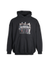 Balenciaga Top Model Printed Hoodie, front view