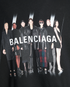 Balenciaga Top Model Printed Hoodie, other view