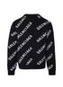 Balenciaga All-Over Logo Jumper, back view