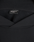 Balenciaga Embroidered Backflip Logo Hoodie, &pound;275, Clothing, Black, Cotton, Other view