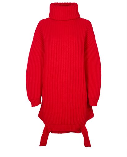 Balenciaga Oversized Knitted Polo Neck Jumper, front view