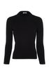Balenciaga Open Back Ribbed Sweater, front view