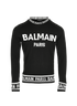 Balmain Logo Knit Jumper, front view