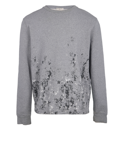 Balenciaga Paint Splatter Sweater, front view