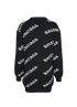 Balenciaga Logo Cardigan, back view
