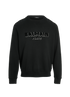 Balmain Velvet Logo Sweatshirt, front view