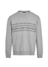 Balmain Logo Print Sweatshirt, front view