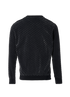 Balmain Logo Velvet Sweatshirt, back view