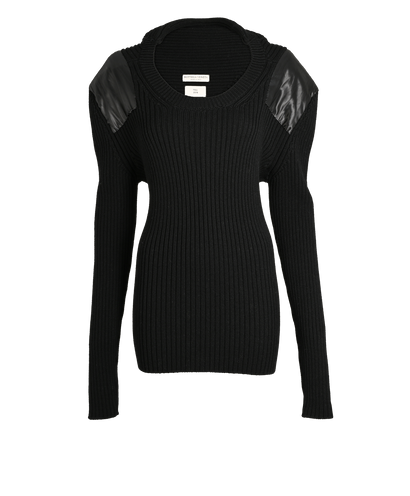 Bottega Veneta Fall 2019 Jumper, £220, Clothing, Black, Wool, Front view