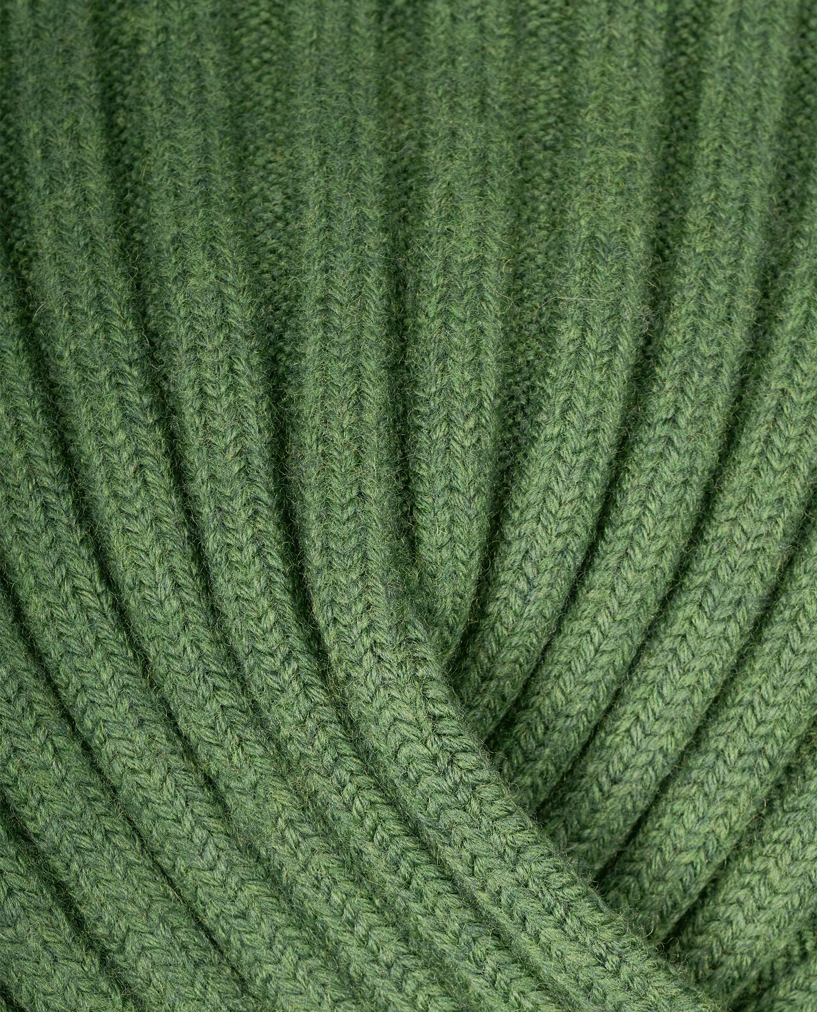 Bottega Veneta Ribbed Intrecciato Turtleneck Sweater, &pound;295, Clothing, Green, Wool, Other view