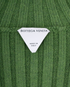 Bottega Veneta Ribbed Intrecciato Turtleneck Sweater, &pound;295, Clothing, Green, Wool, Other view