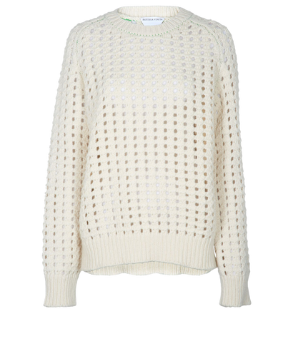 Bottega Veneta Open Cable Knit Jumper, front view