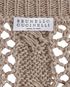 Brunello Fish Net Jumper, &pound;150, Clothing, Brown, Cotton, Other view
