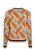 Burberry Monogram Intarsia Jumper, &pound;190, Back view