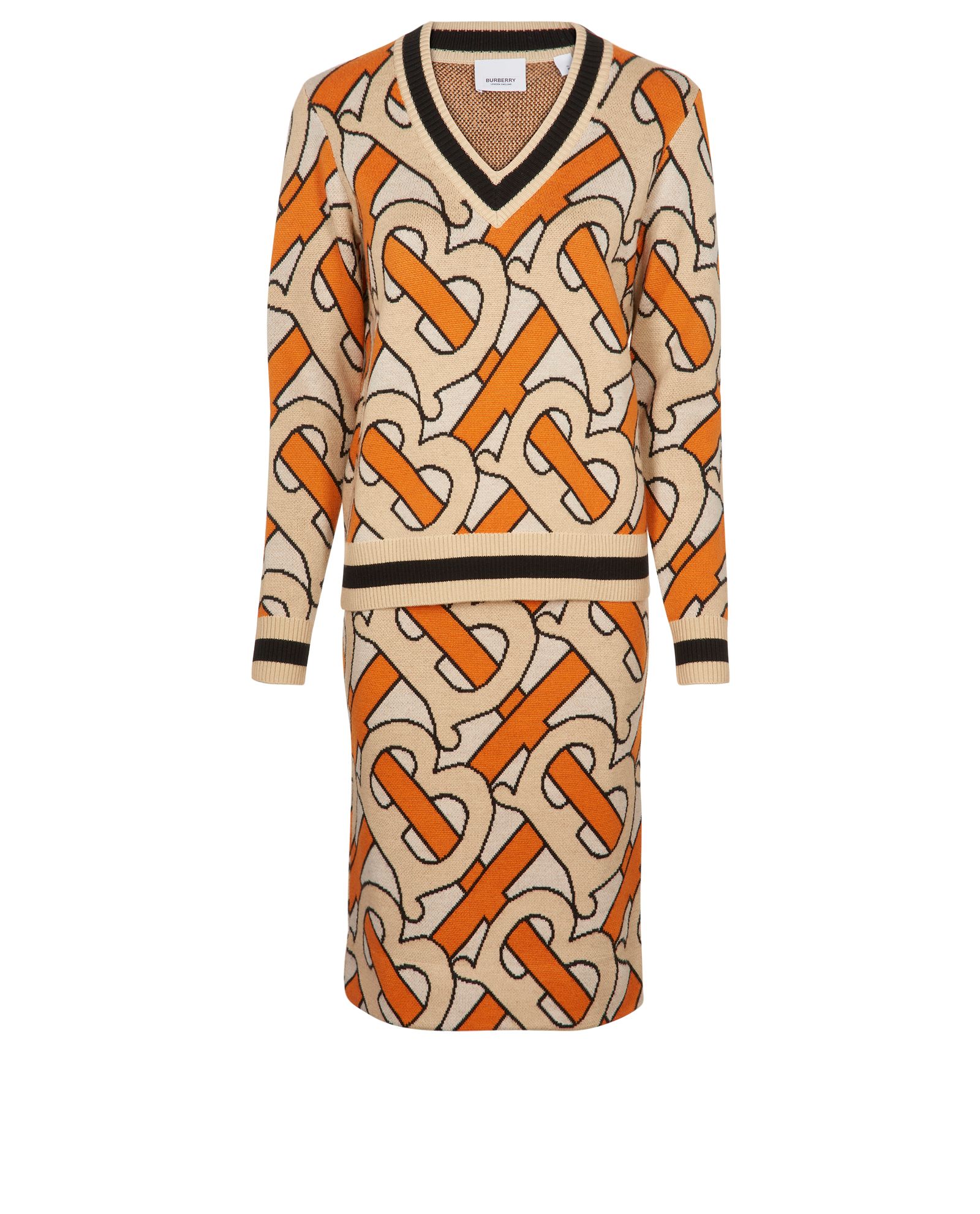 Burberry Monogram Intarsia Jumper, &pound;190, Other view