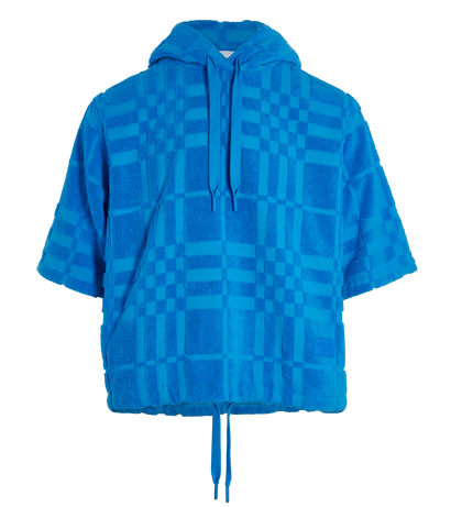 Burberry Morden Terrycloth Hoodie, front view