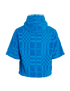 Burberry Morden Terrycloth Hoodie, back view