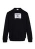 Burberry Equestrian Knight Sweatshirt, &pound;250, Clothing, Black, Cotton, Front view