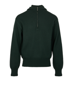 Burberry Hoodie, Mens, Wool, Green, Sz M, 3*