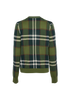 Burberry Check Cardigan, back view