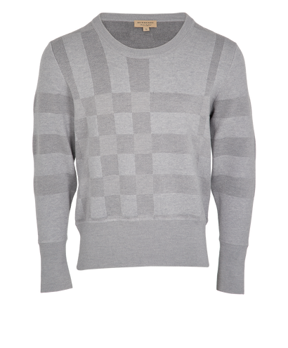 Burberry Check Jumper, front view