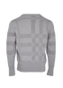 Burberry Check Jumper, back view